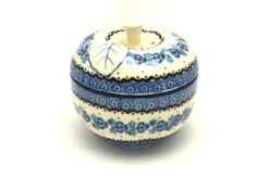 Polish Pottery Apple Baker - Twilight