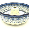 Polish Pottery Baker - Bundt Pan - Silver Lace -Polish Pottery shop ceramika artystyczna polish pottery baker bundt pan silver lace a55 2158a p14784