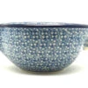 Polish Pottery Batter Bowl - 1 Quart - Daisy Flurry -Polish Pottery shop ceramika artystyczna polish pottery batter bowl 1 quart daisy flurry 240 2176a p13642