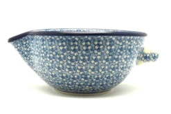 Polish Pottery Batter Bowl - 1 Quart - Daisy Flurry