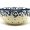 Polish Pottery Batter Bowl - 1 Quart - White Poppy 1 Polish Pottery Batter Bowl - 1 Quart - White Poppy -Polish Pottery shop ceramika artystyczna polish pottery batter bowl 1 quart white poppy 240 2222a p11213