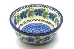 Polish Pottery Bowl - Soup And Salad - Morning Glory