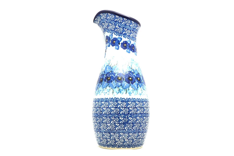 Polish Pottery Carafe - 2 1/2 Pint - Unikat Signature - U3639