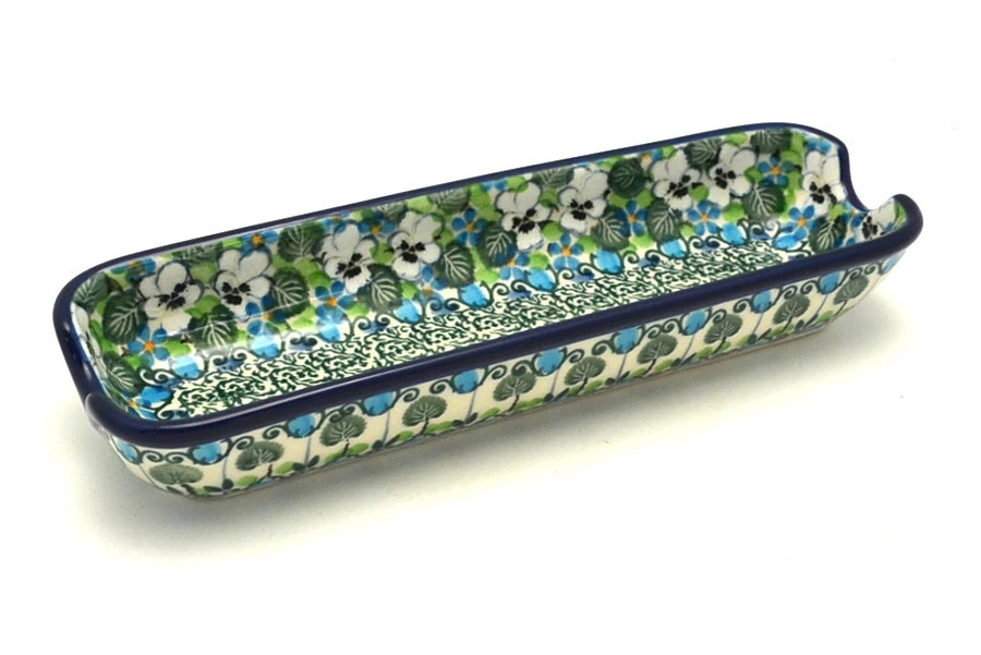 Polish Pottery Corn Holder - Unikat Signature - U4795