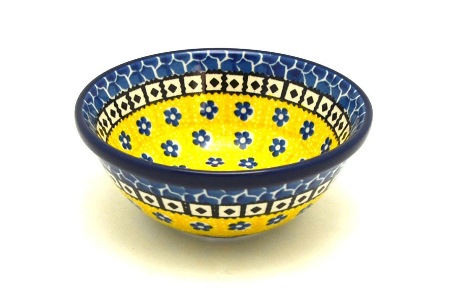Polish Pottery Dish - Deep Food Prep - Sunburst