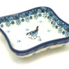 Polish Pottery Fluted Dipping Dish - Bluebird 2 Polish Pottery Fluted Dipping Dish - Bluebird -Polish Pottery shop ceramika artystyczna polish pottery fluted dipping dish bluebird 630 2529a p12005