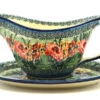Polish Pottery Gravy Boat - Unikat Signature - U4400 2 Polish Pottery Gravy Boat - Unikat Signature - U4400 -Polish Pottery shop ceramika artystyczna polish pottery gravy boat unikat signature u4400 239 u4400 p9495