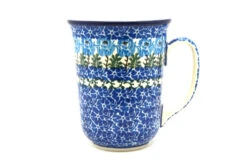 Polish Pottery Mug - 16 Oz. Bistro - Antique Rose