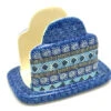 Polish Pottery Napkin Holder - Aztec Sky -Polish Pottery shop ceramika artystyczna polish pottery napkin holder aztec sky 487 1917a p9179