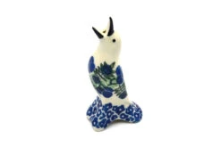 Polish Pottery Pie Bird - Huckleberry