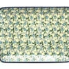 Polish Pottery Plate - Rectangular - Forget-Me-Knot -Polish Pottery shop ceramika artystyczna polish pottery plate rectangular forget me knot 111 2089a p14464