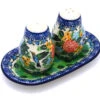 Polish Pottery Salt & Pepper Set - Unikat Signature U3271 -Polish Pottery shop ceramika artystyczna polish pottery salt pepper set unikat signature u3271 131 u3271 p6024