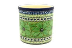 Polish Pottery Utensil Holder - Unikat Signature U408A